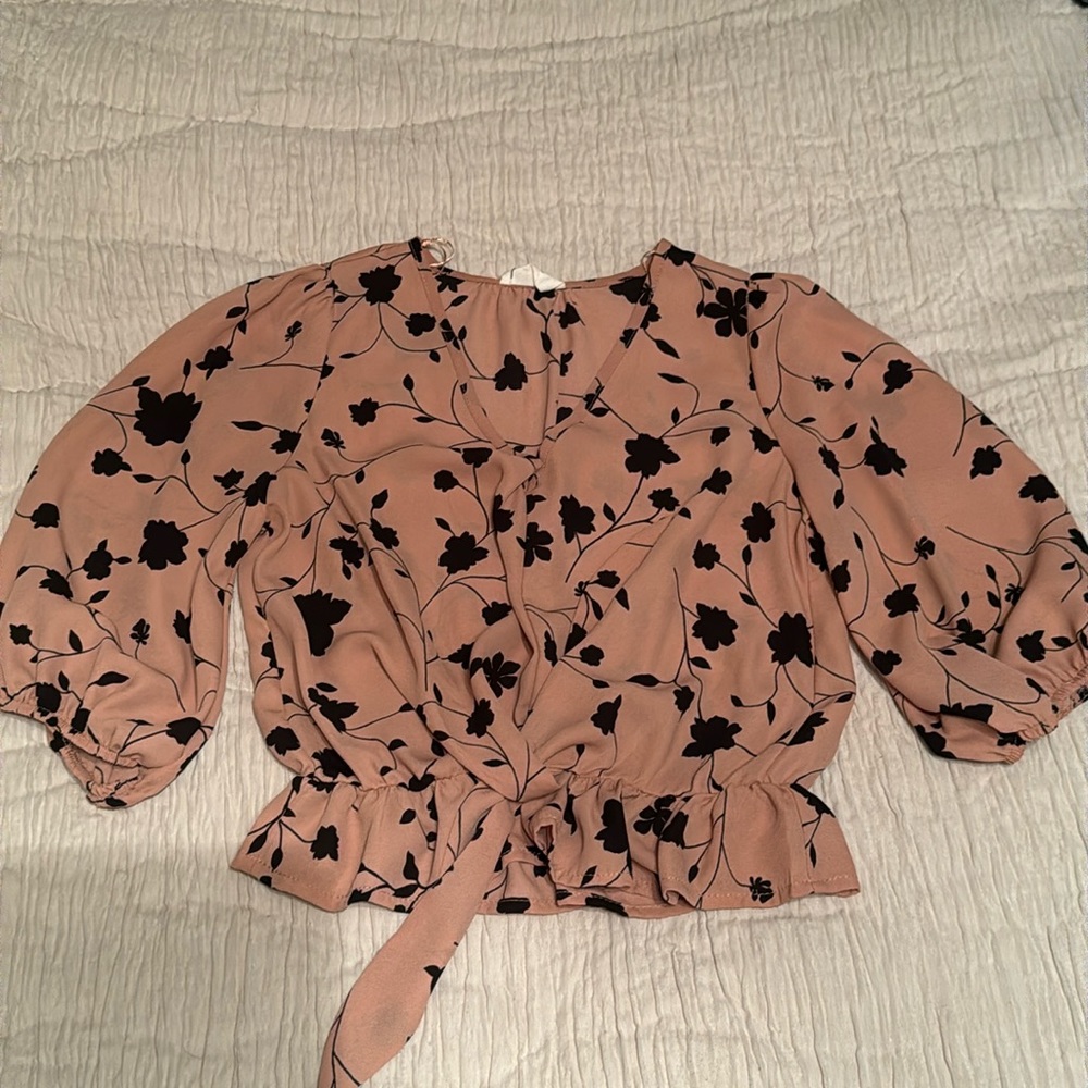 Women’s floral blouse